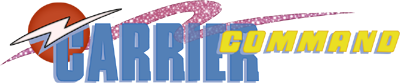 Carrier Command logo for ZX Spectrum